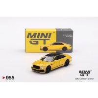 MINI GT 1/64 Bentley Flying Spur Monaco Yellow (RHD)