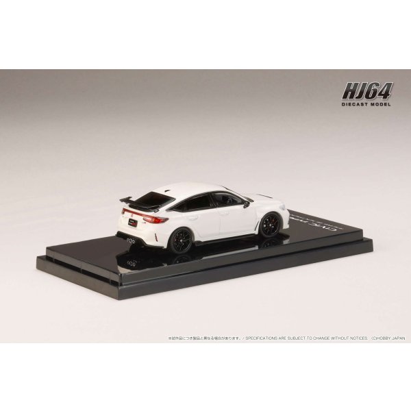 画像3: Hobby Japan 1/64 Honda Civic Type R (FL5) Racing Black Package 2025 Championship White