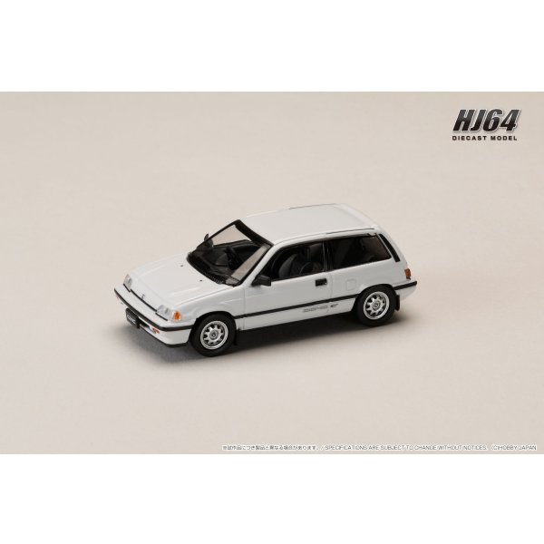 画像2: Hobby Japan 1/64 Honda Civic (AT) 後期型 White