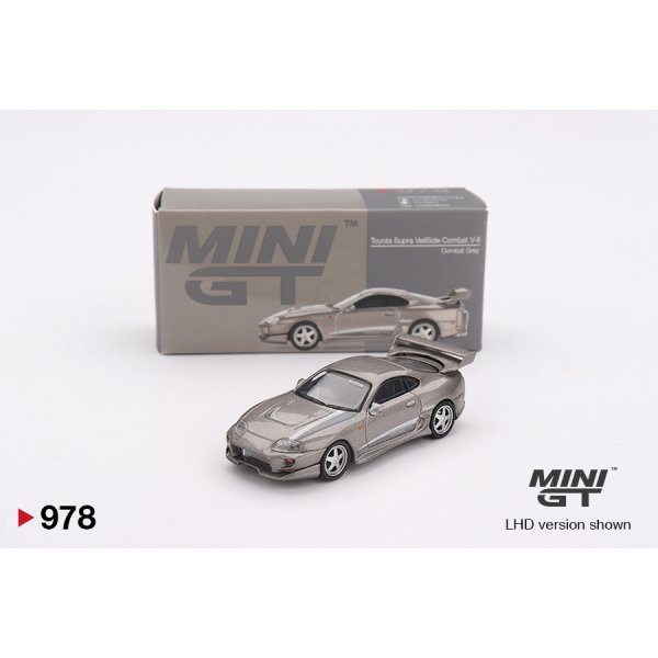 画像1: MINI GT 1/64 Toyota Supra Veilside Combat V-II Combat Gray (RHD)