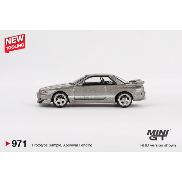 画像3: MINI GT 1/64 Nissan Skyline GT-R R32 Veilside Combat C-I Gray (RHD)