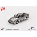 MINI GT 1/64 Nissan Skyline GT-R R32 Veilside Combat C-I Gray (RHD)