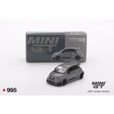 MINI GT 1/64 Abarth 595 LB-WORKS x Abarth Works Gray (RHD)