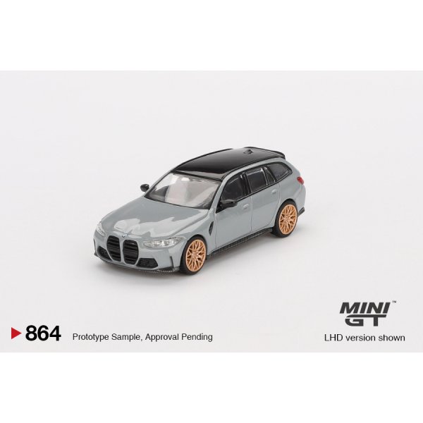 画像2: MINI GT 1/64 BMW M3 M Performance Touring Brooklyn Gray (RHD)