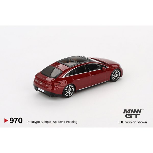 画像2: MINI GT 1/64 Mercedes-Benz EQS 580 4MATIC Red Metallic (LHD)