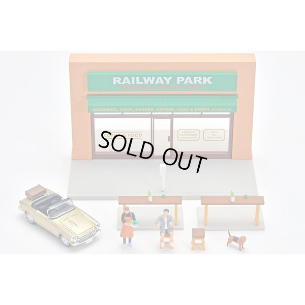 画像3: TOMYTEC 1/64 Diorama Collection #CarSnap27a Cafe Terrace 2 with Honda S800