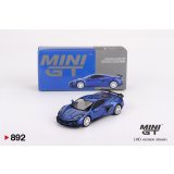 MINI GT 1/64 Chevrolet Corvette Z06 2023 Elkhart Lake Blue Metallic (RHD)