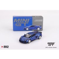 MINI GT 1/64 Chevrolet Corvette Z06 2023 Elkhart Lake Blue Metallic (RHD)