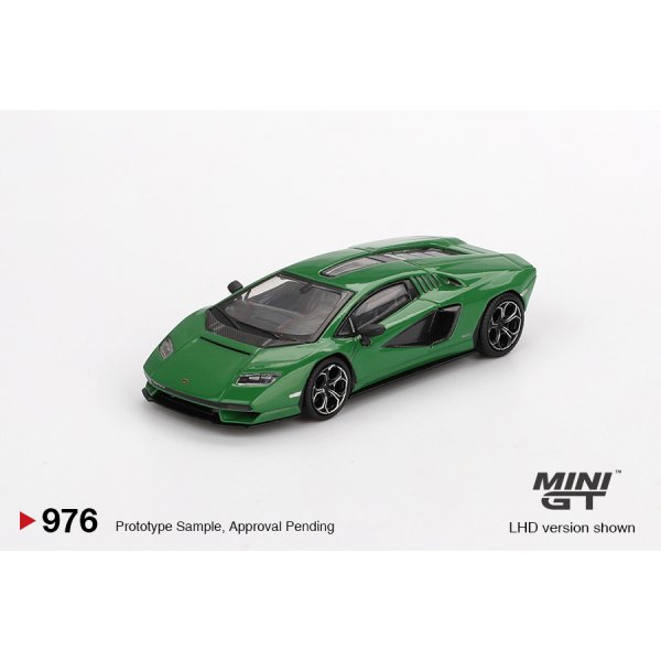 画像2: MINI GT 1/64 Lamborghini Countach LPI 800-4 Verde Medium Green (LHD) [Blister Packaging]