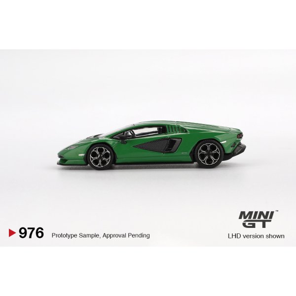 画像4: MINI GT 1/64 Lamborghini Countach LPI 800-4 Verde Medium Green (LHD) [Blister Packaging]