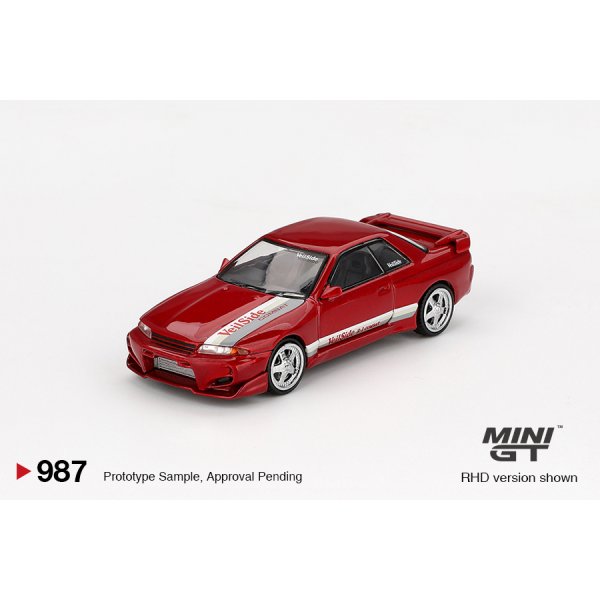 画像2: MINI GT 1/64 Nissan Skyline GT-R R32 Veilside Combat C-I Gem Red (RHD)