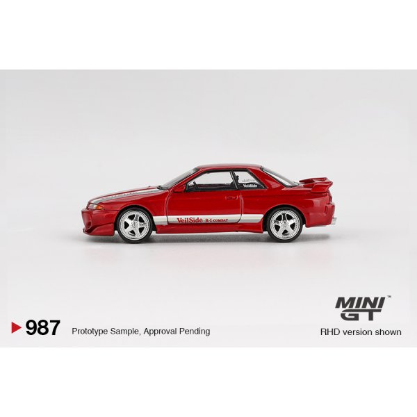 画像4: MINI GT 1/64 Nissan Skyline GT-R R32 Veilside Combat C-I Gem Red (RHD)