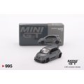 MINI GT 1/64 Abarth 595 LB-WORKS x Abarth Works Gray (LHD)
