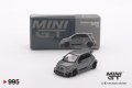 MINI GT 1/64 Abarth 595 LB-WORKS x Abarth Works Gray (LHD)