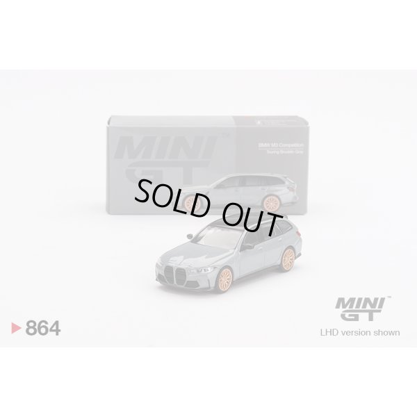 画像1: MINI GT 1/64 BMW M3 M Performance Touring Brooklyn Gray (RHD)