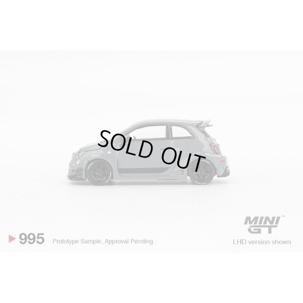 画像4: MINI GT 1/64 Abarth 595 LB-WORKS x Abarth Works Gray (LHD) [Blister Packaging]
