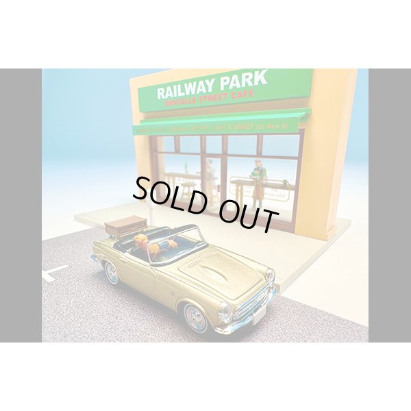 画像1: TOMYTEC 1/64 Diorama Collection #CarSnap27a Cafe Terrace 2 with Honda S800