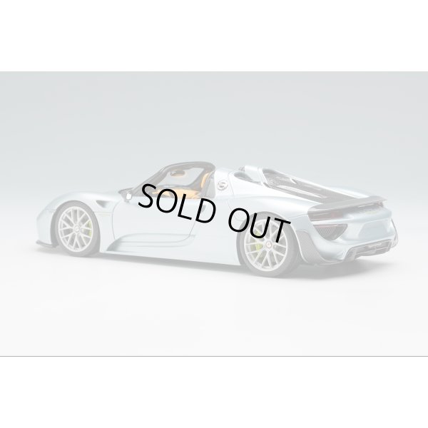 画像3: EIDOLON COLLECTION 1/43 Porsche 918 Spyder Weissach Package 2011 Liquid Metal Chrome Blue Limited 120 pcs.