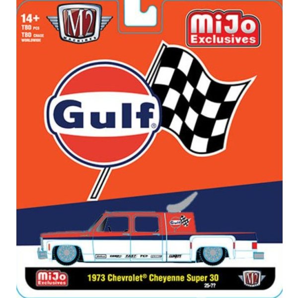 画像5: M2 Machines 1/64 1973 Chevrolet Cheyenne Super 30 "Gulf"