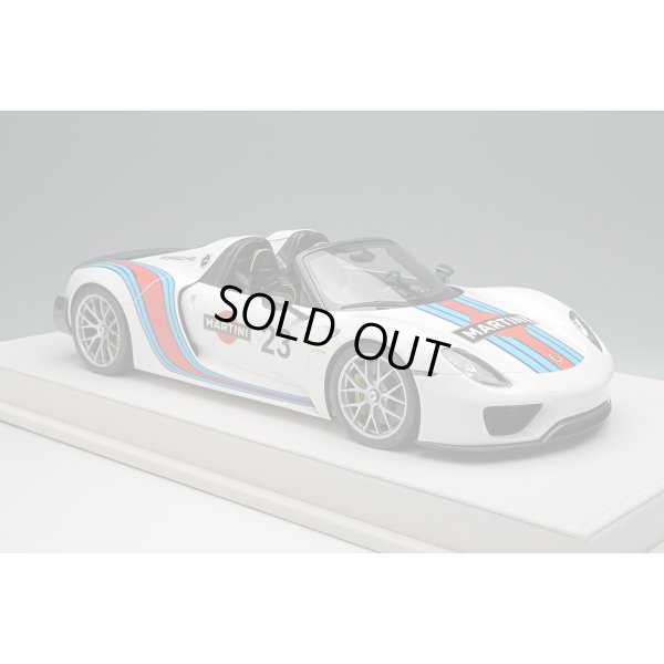 画像5: EIDOLON 1/18 Porsche 918 Spyder Weissach package 2011 Martini stripe