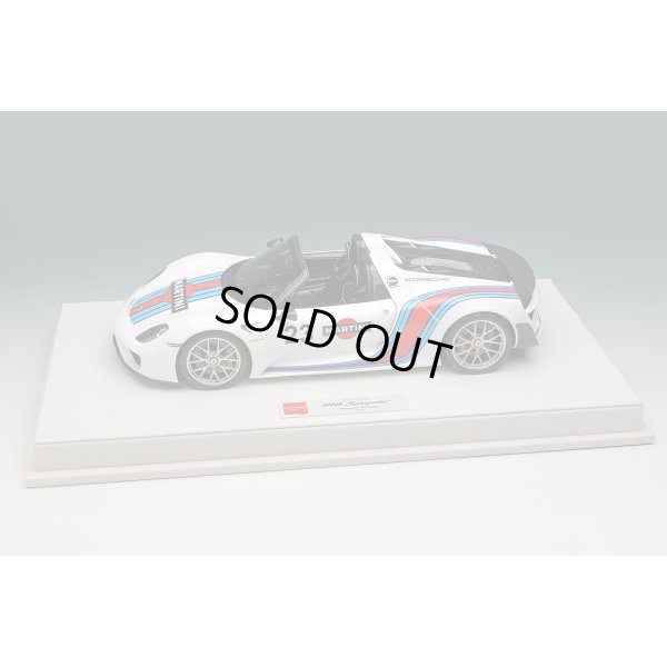 画像13: EIDOLON 1/18 Porsche 918 Spyder Weissach package 2011 Martini stripe