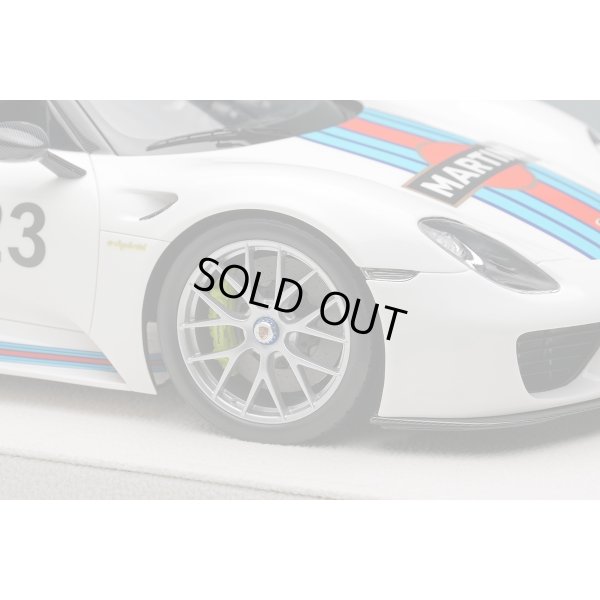画像9: EIDOLON 1/18 Porsche 918 Spyder Weissach package 2011 Martini stripe