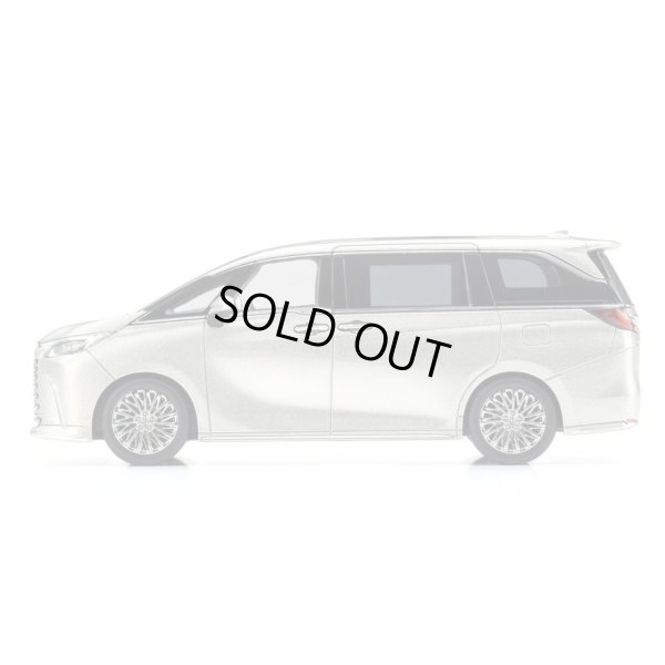 画像3: Kyosho Original 1/43 Lexus LM 500h Sonic Titanium 4-Seater Solis White