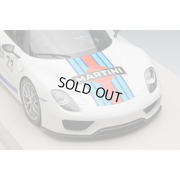画像6: EIDOLON 1/18 Porsche 918 Spyder Weissach package 2011 Martini stripe
