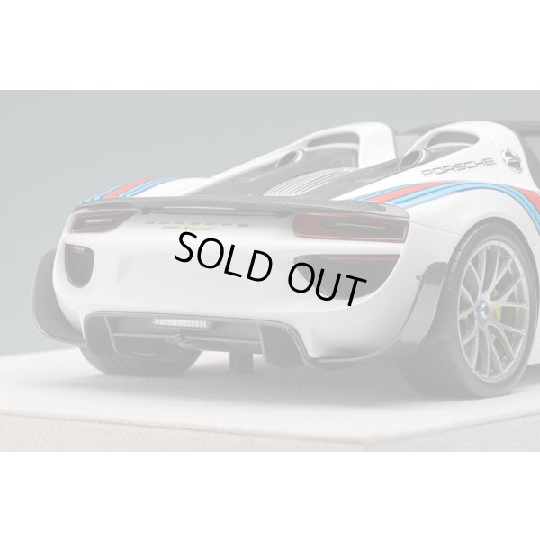 画像12: EIDOLON 1/18 Porsche 918 Spyder Weissach package 2011 Martini stripe
