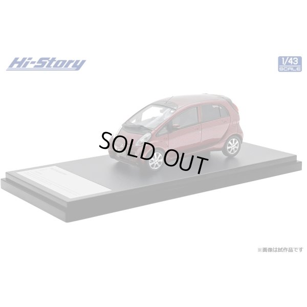 画像2: Hi Story 1/43 Mitsubishi i T (2010) Raspberry Red Pearl
