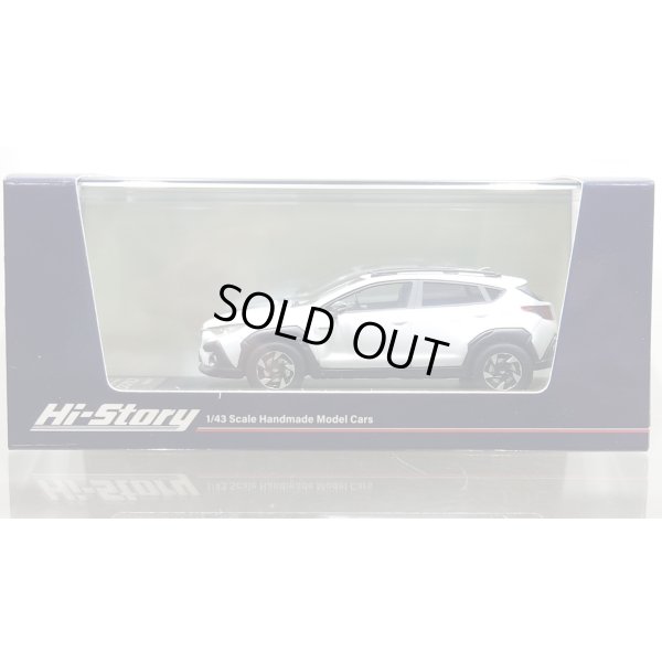 画像1: Hi Story 1/43 Subaru Crosstrek Limited (2023) Crystal White Pearl