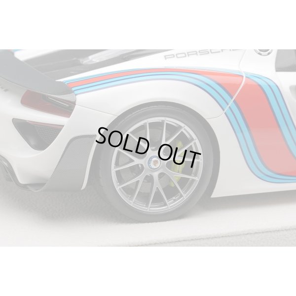 画像10: EIDOLON 1/18 Porsche 918 Spyder Weissach package 2011 Martini stripe