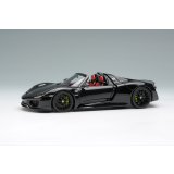 EIDOLON COLLECTION 1/43 Porsche 918 Spyder Weissach Package 2011 Basalt Black Metallic Limited 60 pcs.
