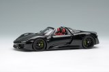 EIDOLON COLLECTION 1/43 Porsche 918 Spyder Weissach Package 2011 Basalt Black Metallic Limited 60 pcs.