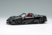 EIDOLON COLLECTION 1/43 Porsche 918 Spyder Weissach Package 2011 Basalt Black Metallic Limited 60 pcs.