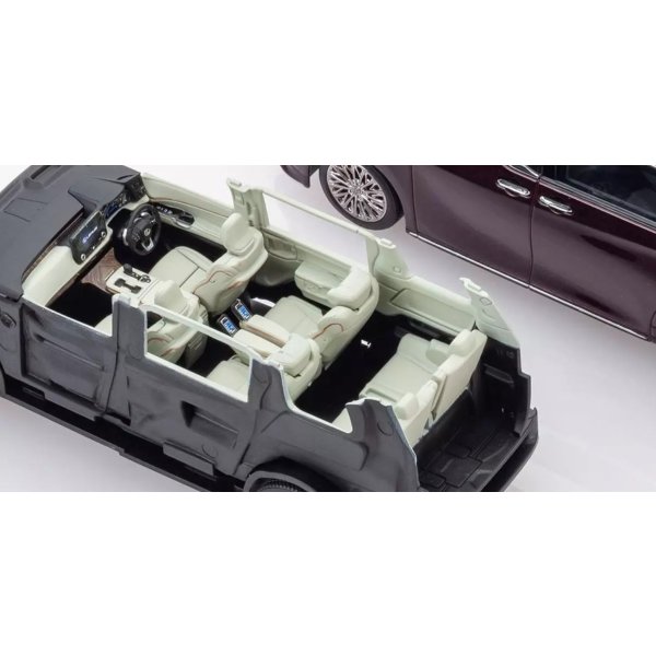 画像6: Kyosho Original 1/43 Lexus LM 500h Sonic Agate 6-Seater Solis White