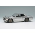 VISION 1/43 Nissan Skyline 2000GT-R (KPGC10) with Spoiler (NISSAN Works Wheel) Silver