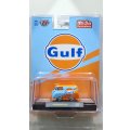 M2 Machines 1/64 1960 Volkswagen Delivery Van Gulf Blue/Orange