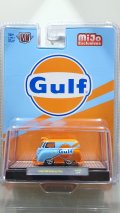 M2 Machines 1/64 1960 Volkswagen Delivery Van Gulf Blue/Orange