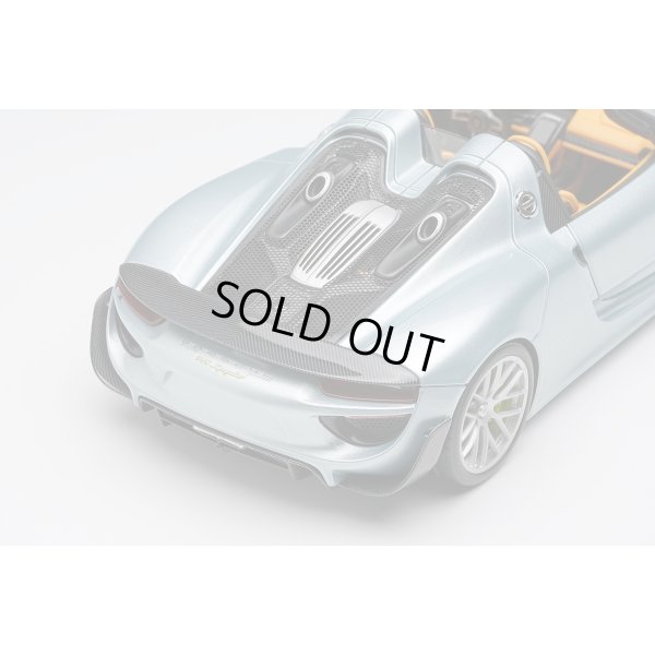 画像7: EIDOLON COLLECTION 1/43 Porsche 918 Spyder Weissach Package 2011 Liquid Metal Chrome Blue Limited 120 pcs.