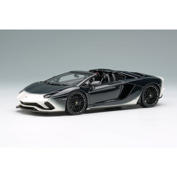 画像2: EIDOLON COLLECTION 1/43 Lamborghini Aventador S Roadster 50th Anniversary Japan 2018 Bianco Japonais / Black Gradient Limited 100 pcs.