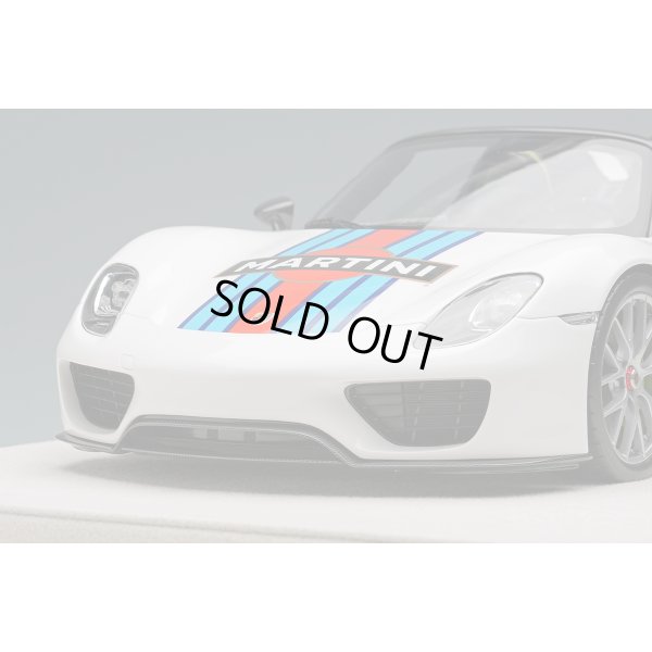 画像11: EIDOLON 1/18 Porsche 918 Spyder Weissach package 2011 Martini stripe