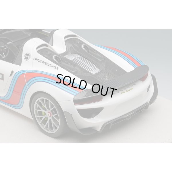 画像7: EIDOLON 1/18 Porsche 918 Spyder Weissach package 2011 Martini stripe