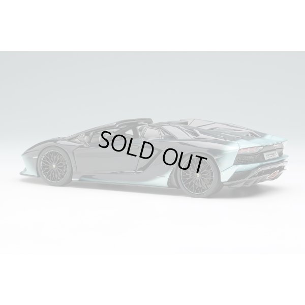画像3: EIDOLON COLLECTION 1/43 Lamborghini Aventador S Roadster 50th Anniversary Japan 2018 Azzurro Tethys / Black Gradient Limited 100 pcs.