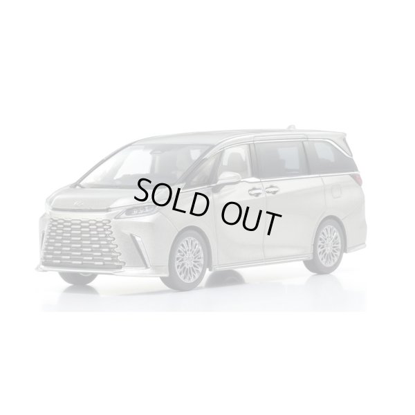 画像1: Kyosho Original 1/43 Lexus LM 500h Sonic Titanium 4-Seater Solis White