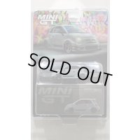 MINI GT 1/64 Abarth 595 LB-WORKS x Abarth Works Gray (LHD) [Blister Packaging]