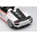 画像8: EIDOLON COLLECTION 1/43 Porsche 918 Spyder Weissach Package 2011 White / Red Salzburg Stripes (8)