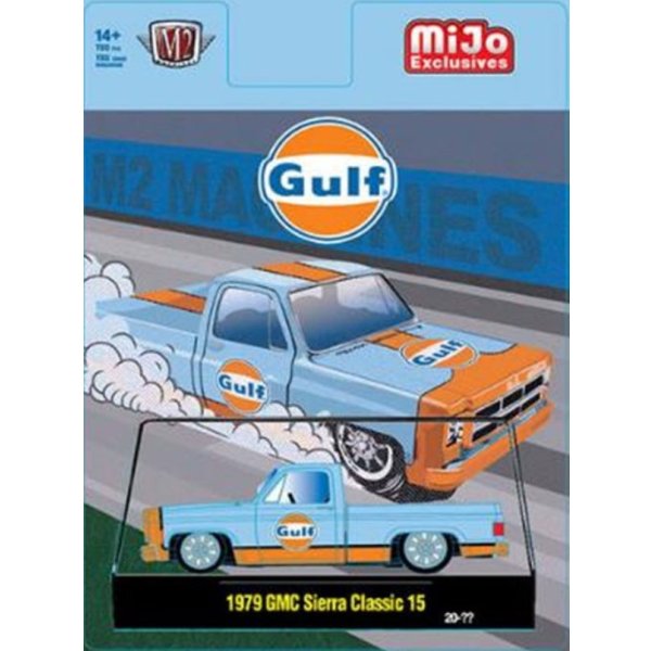 画像6: M2 Machines 1/64 1979 GMC Sierra Classic 15 "Gulf"