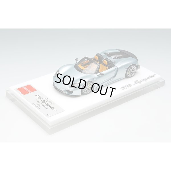 画像9: EIDOLON COLLECTION 1/43 Porsche 918 Spyder Weissach Package 2011 Liquid Metal Chrome Blue Limited 120 pcs.