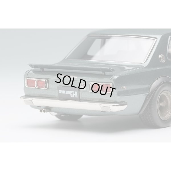 画像6: VISION 1/43 Nissan Skyline 2000GT-R (KPGC10) with Spoiler (NISSAN Works Wheel) Metallic Green